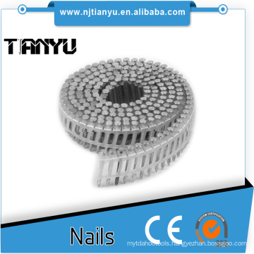 hot sell 45-90mm length Plastic Coil Nails